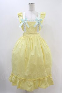 Nile Perch / エプロンジャンパースカート Free イエロー H-25-11-26-1021-LO-OP-NS-ZH