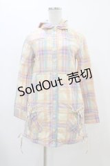 LIZ LISA / チェックシャツワンピース Free イエロー H-25-11-26-1028-LO-OP-NS-ZH