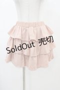 LIZ LISA / ティアードスカート Free ピンク H-25-11-26-1032-LO-SK-NS-ZH