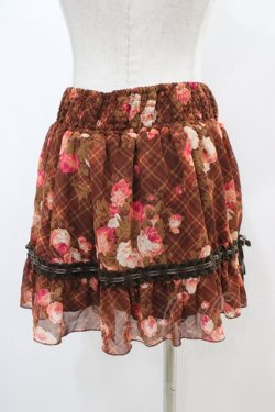 画像2: LIZ LISA / チェックスカート Free ブラウン H-25-11-26-1034-LO-SK-NS-ZH