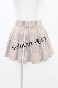LIZ LISA / チェック柄プリーツミニスカート Free ベージュ H-25-11-26-1036-LO-PA-NS-ZH