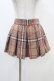 画像1: LIZ LISA / チェック柄プリーツミニスカート Free ベージュ H-25-11-26-1036-LO-PA-NS-ZH (1)