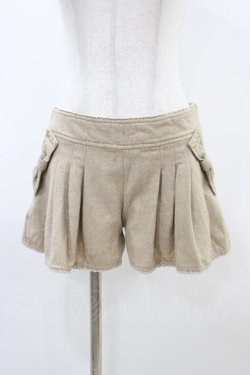 画像1: LIZ LISA / ショートパンツ Free ベージュ H-25-11-26-1037-LO-PA-NS-ZH