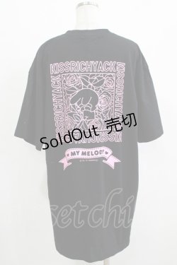 画像3: KRY CLOTHING / 「マイメロ」Tシャツ  ブラック H-25-11-26-052-EL-TO-KB-ZH