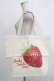画像1: Emily Temple cute / Creamy Strawberryトートバッグ  アイボリー H-25-11-26-058-ET-BG-KB-ZH (1)