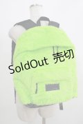 LAND by MILKBOY / FUR リュックサック  ライムグリーン H-25-11-26-059-MB-BG-KB-ZH