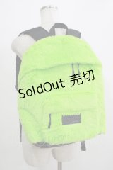 LAND by MILKBOY / FUR リュックサック  ライムグリーン H-25-11-26-059-MB-BG-KB-ZH