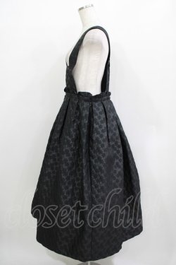 画像2: Candy Stripper / MARRY ME JUMPER SKIRT  ブラック H-25-11-26-006-PU-OP-KB-ZH