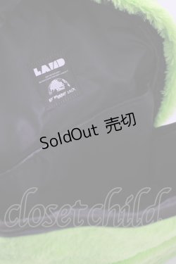 画像3: LAND by MILKBOY / FUR リュックサック  ライムグリーン H-25-11-26-059-MB-BG-KB-ZH