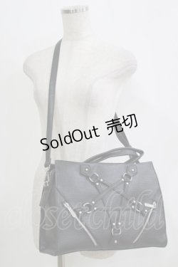 画像1: KILL STAR / JADIS PENTAGRAM BAG  ブラック H-25-11-26-062-SL-BG-KB-ZH
