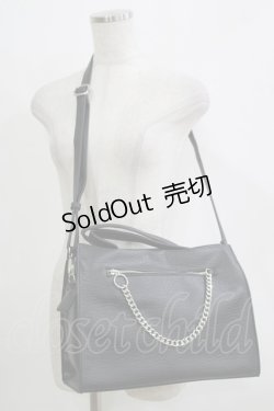 画像2: KILL STAR / JADIS PENTAGRAM BAG  ブラック H-25-11-26-062-SL-BG-KB-ZH