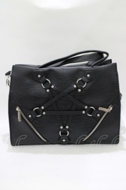 画像3: KILL STAR / JADIS PENTAGRAM BAG  ブラック H-25-11-26-062-SL-BG-KB-ZH