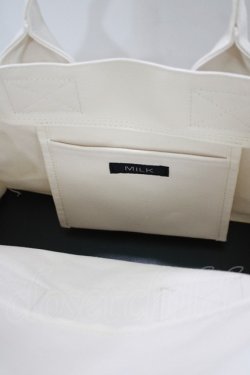画像4: MILK / MILK Boxトート  オフ H-25-11-26-063-ML-BG-KB-ZH