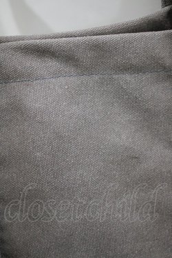 画像4: NieR Clothing / ロゴプリントバッグ  グレー H-25-11-26-064-PU-BG-KB-ZH