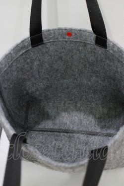 画像3: NieR Clothing / バッグインバッグ付バッグ  グレー H-25-11-26-065-PU-BG-KB-ZH