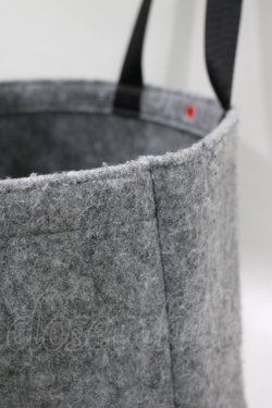 画像4: NieR Clothing / バッグインバッグ付バッグ  グレー H-25-11-26-065-PU-BG-KB-ZH