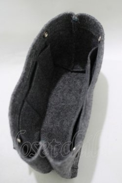 画像6: NieR Clothing / バッグインバッグ付バッグ  グレー H-25-11-26-065-PU-BG-KB-ZH