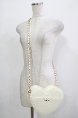 MILK / ハートキルトBAG  オフ H-25-11-26-068-ML-BG-KB-ZH