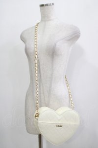 MILK / ハートキルトBAG  オフ H-25-11-26-068-ML-BG-KB-ZH