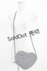 MILK / ハートポシェット  ブラック H-25-11-26-069-ML-BG-KB-ZH