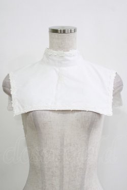 画像1: Moi-meme-Moitie / 修道女付け衿  白 H-25-11-26-071-MO-ZA-KB-ZH