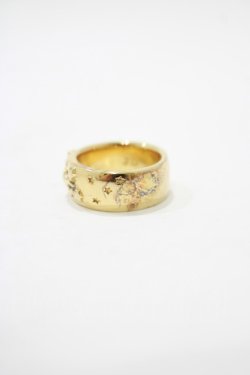 画像2: Justin Davis / LOVE WARRIORリング　 8 ゴールドフィニッシュ H-25-11-26-074-SL-AC-KB-ZH