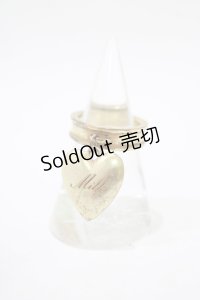 MILK / ハートチャームリング 約9号 ゴールド H-25-11-26-075-ML-AC-KB-ZH