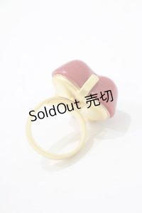 Q-pot. / ファイネストアムールショコラリング  レッド H-25-11-26-078-QP-AC-KB-ZH