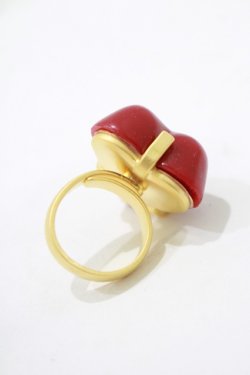 画像1: Q-pot. / ファイネストアムールショコラリング  レッド H-25-11-26-078-QP-AC-KB-ZH