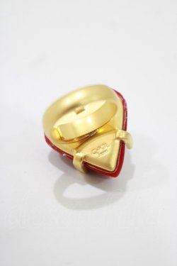 画像2: Q-pot. / ファイネストアムールショコラリング  レッド H-25-11-26-078-QP-AC-KB-ZH