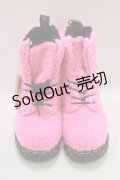 Dr.Martens （Getta Grip） / Pascal Faux Shearling Boots UK6(約25cm) CLASH PINK H-25-11-26-081-PU-SH-KB-ZH