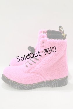 画像2: Dr.Martens （Getta Grip） / Pascal Faux Shearling Boots UK6(約25cm) CLASH PINK H-25-11-26-081-PU-SH-KB-ZH