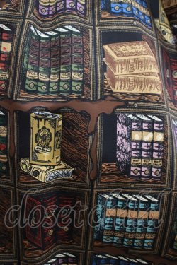 画像4: Q-pot. / Melty Bookshelfパフスリーブドレス M ブラウン H-25-11-26-001-QP-OP-KB-ZH