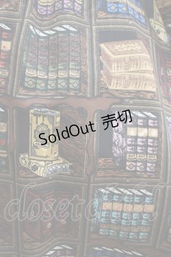 画像4: Q-pot. / Melty Bookshelfパフスリーブドレス M ブラウン H-25-11-26-001-QP-OP-KB-ZH