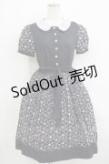 【SALE】Jane Marple / フラワードットレースのワンピース M ネイビー H-25-11-26-011-JM-OP-KB-ZT065