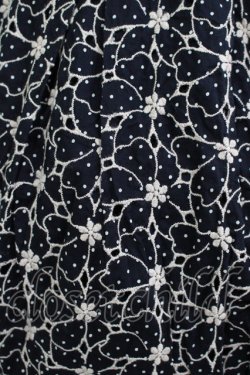 画像4: Jane Marple / フラワードットレースのワンピース M ネイビー H-25-11-26-011-JM-OP-KB-ZH
