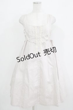 画像1: Emily Temple cute / ビンテージワッシャーノースリーブワンピース  ピンクベージュ H-25-11-26-014-ET-OP-KB-ZH