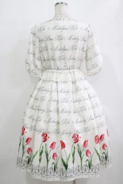 画像3: Melody BasKet / Classy Tulipsレース切替ワンピース  アイボリー H-25-11-26-002-LO-OP-KB-ZH