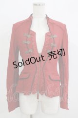 Ozz oneste / ZIPジャケット  赤 H-25-11-26-017-OO-JA-KB-ZH