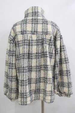 画像3: merry jenny / チェックボアリボンブルゾン F ブラック H-25-11-26-018-LO-JA-KB-ZH