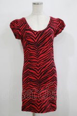 TRIPP NYC / チュニックドレス S レッド H-25-11-26-019-PU-OP-KB-ZT199