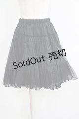 MIHO MATSUDA / kuroobi遮熱パニエ 52.5cm丈 ブラック H-25-11-26-022-GO-SK-KB-ZH