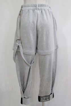 画像3: KRY CLOTHING / 2Wayスウェットパンツ  グレー H-25-11-26-023-EL-PA-KB-ZH