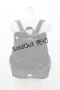 HONEY SALON / リボンリュック  ブラック H-25-11-27-001-EL-BG-NS-ZH