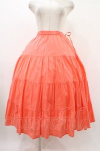 Cherir la femme / ティアードスカート M コーラル H-25-11-27-041-LO-SK-NS-ZH