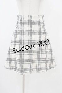 An MILLE / ツイードチェックミニスカート Free オフ H-25-11-27-046-EL-SK-NS-ZH