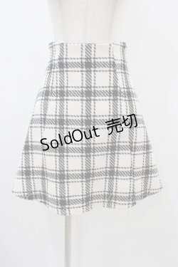 画像1: An MILLE / ツイードチェックミニスカート Free オフ H-25-11-27-046-EL-SK-NS-ZH