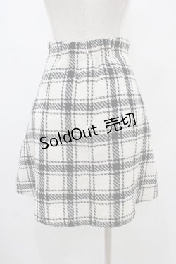 画像2: An MILLE / ツイードチェックミニスカート Free オフ H-25-11-27-046-EL-SK-NS-ZH
