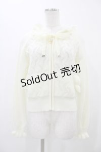 Secret Honey / ニットパーカー Free オフ H-25-11-27-051-CA-TO-NS-ZH