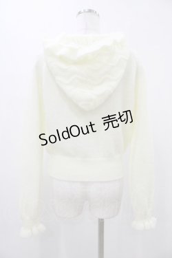 画像2: Secret Honey / ニットパーカー Free オフ H-25-11-27-051-CA-TO-NS-ZH